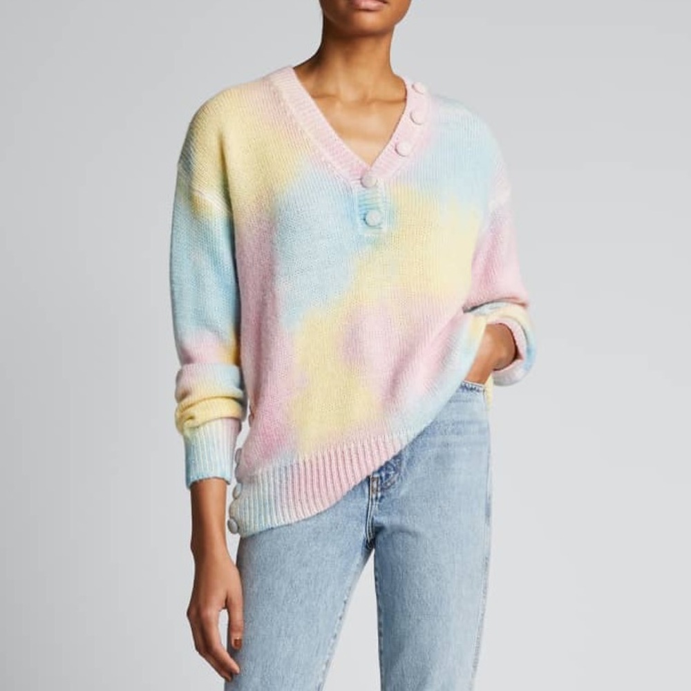LoveShackFancy Naveen V Neck Pullover